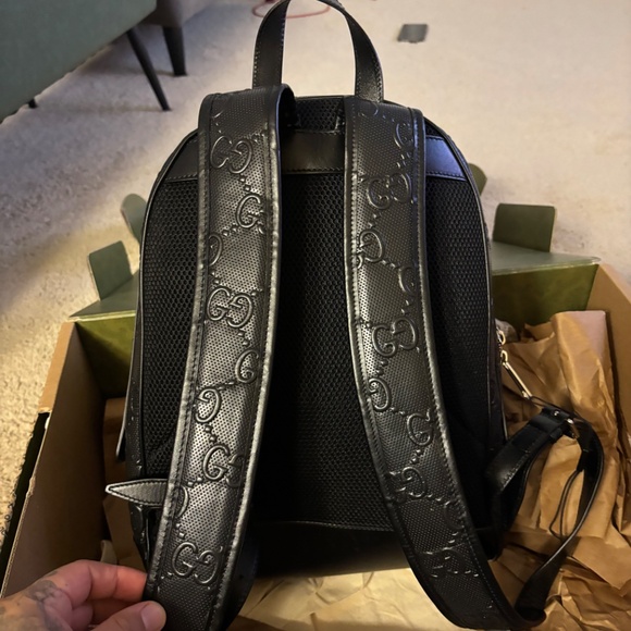 Black leather Gucci backpack | Gucci bags - Picture 4 of 5
